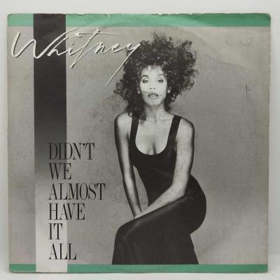 Whitney houston didn t we almost have it all single vinyle 45t occasion