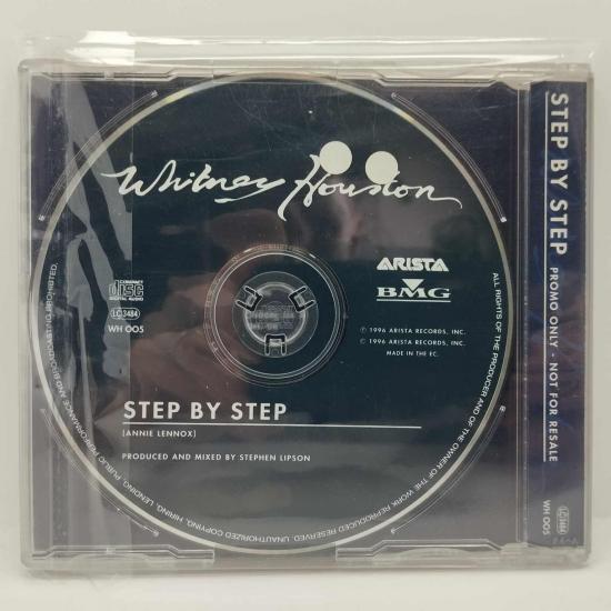 Whitney houston step by step maxi cd single promotional copy 1