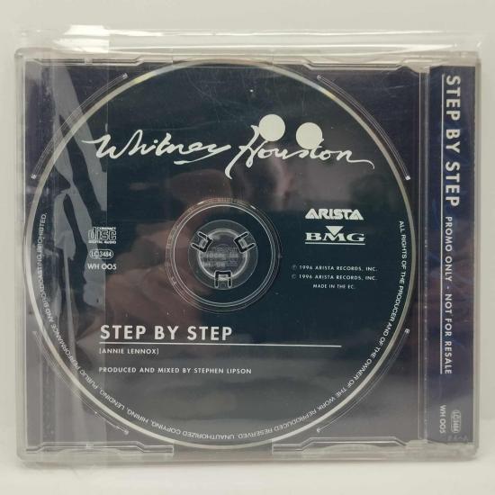 Whitney houston step by step maxi cd single promotional copy 1