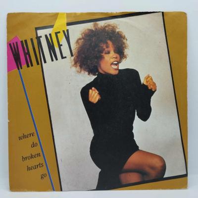 Whitney houston where do broken hearts go single vinyle 45t occasion