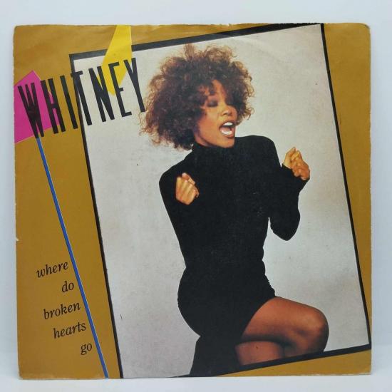 Whitney houston where do broken hearts go single vinyle 45t occasion