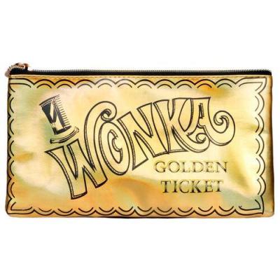 Willy wonka golden ticket portemonnaie 21x13x1 5cm 