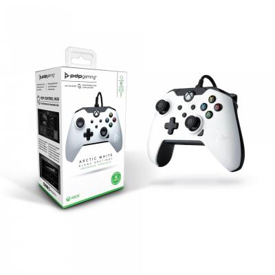 Wired controller official xbox series x white