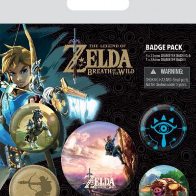 Zelda breath of the wild pack 6 badges the climb