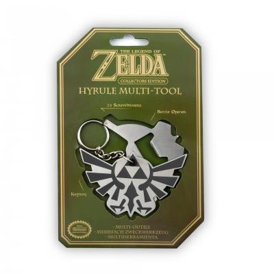 Zelda hyrule porte cles couteau suisse