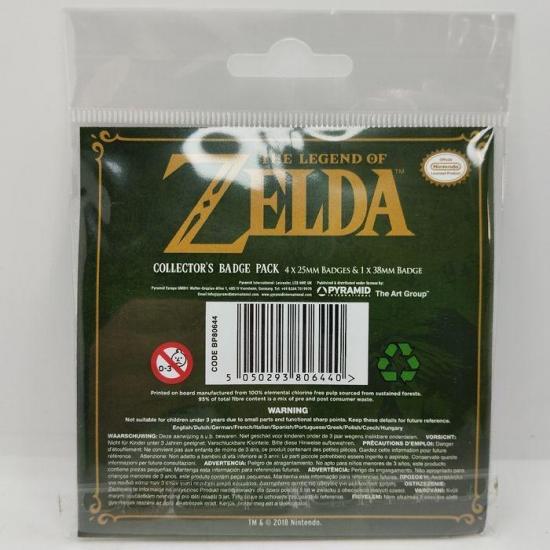 Zelda pack 5 badges 1