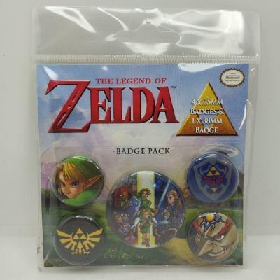 Zelda pack 5 badges 2