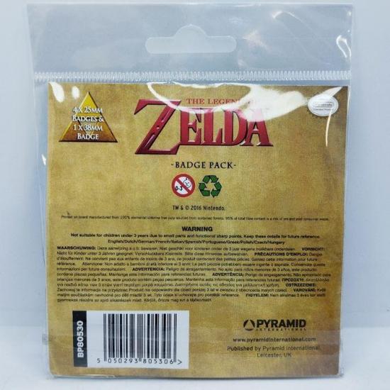 Zelda pack 5 badges 3