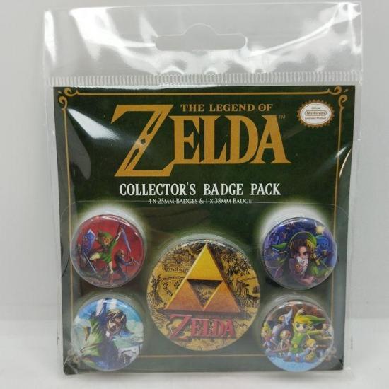 Zelda pack 5 badges