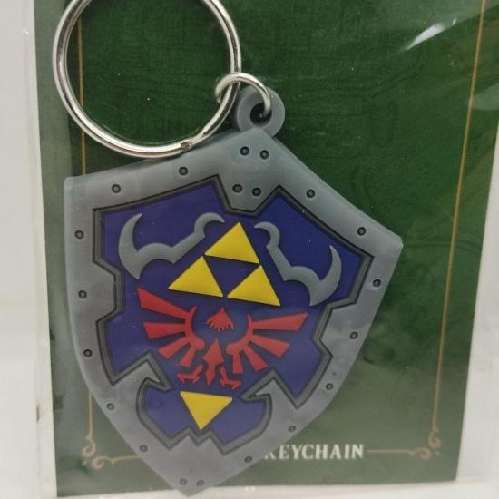 Zelda porte cles caoutchouc hylian shield 2