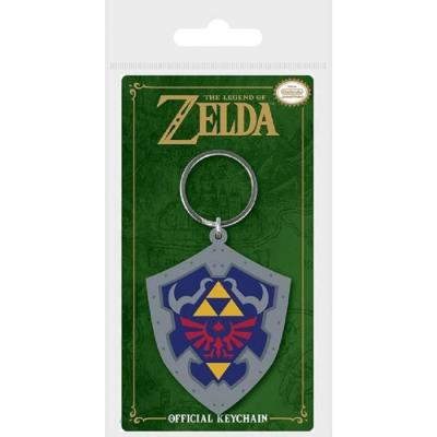 Zelda porte cles caoutchouc hylian shield